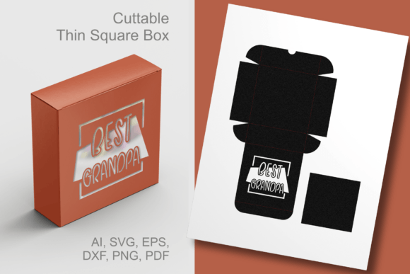Best Grandpa Abstract Window Square Box: A Strategic Choice for Thoughtful Gift Wrapping