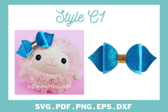 Bow SVG, Hairbow Template SVG, PDF C1: A Comprehensive Guide for Digital Creators