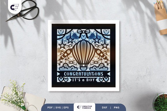 Congratulations Baby Shower Shadow Box: A Creative and Meaningful Gift Idea