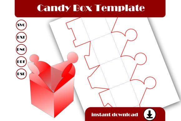 Creating Custom Candy Boxes and Gift Boxes with the Candy Box Template