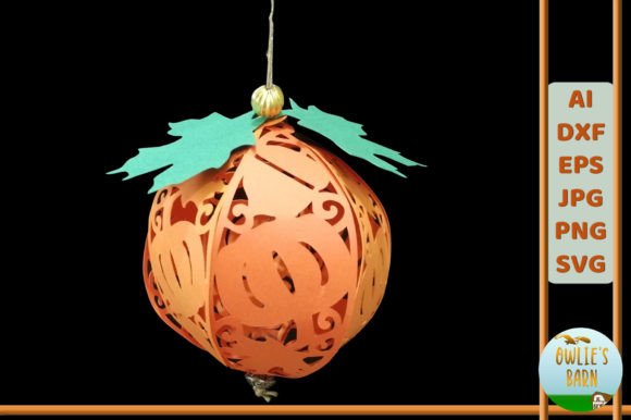 Halloween Ornament - Bauble: A Creative and Versatile Digital Design