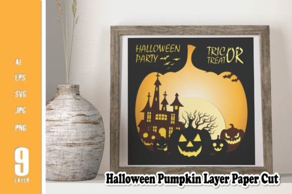 Halloween Pumpkin Layer Paper Cut: A Creative Way to Add Magic to Your Home