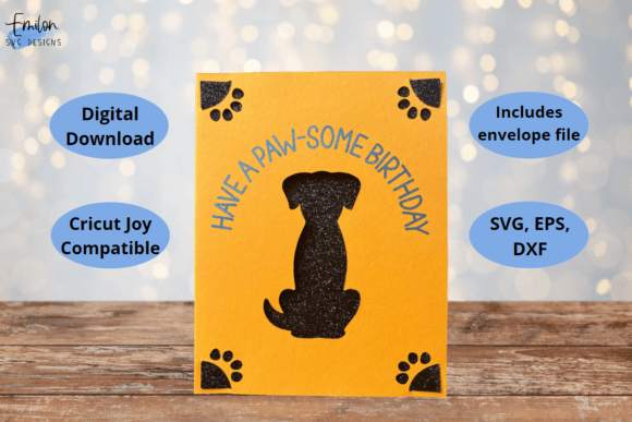 Have a Paw-some Birthday Insert Card Svg: A Creative Way to Celebrate Furry Friends