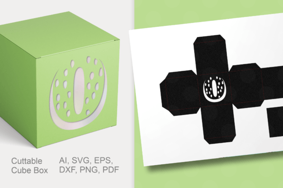 Number 0 Cube Favor Box Template SVG: A Creative Solution for Special Occasions