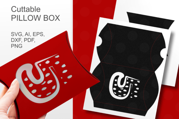 Number 5 Pillow Favor Box Template SVG: Creative Packaging for Special Occasions