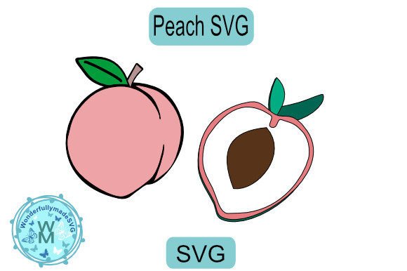 Peach Svg: Creative Design for Crafters