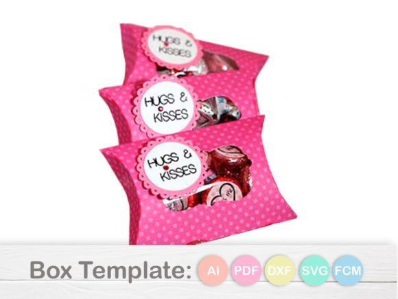 Pillow Box with Transparent Window