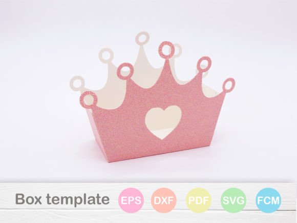 Princess Crown Box Template: A Creative and Practical Design Solution