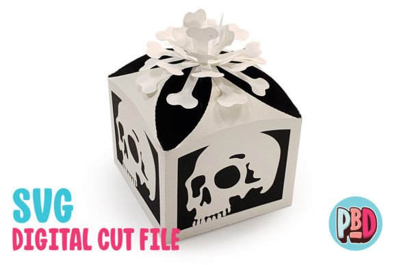 Skull Gift Box: A Creative Halloween Decoration Idea