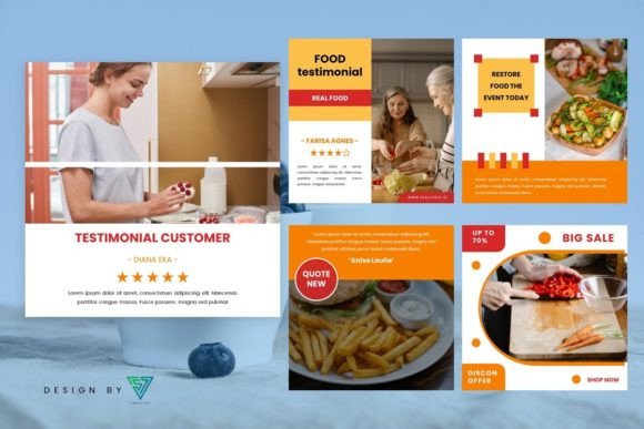 Template Instagram Business - Food23
