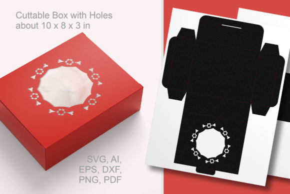 Tiny Ornaments Window Gift Box Template: A Creative Solution for Elegant Packaging